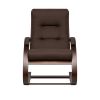Кресло-качалка Leset Милано NEW, Орех текстура, Malmo 28 (коричневый) - 2