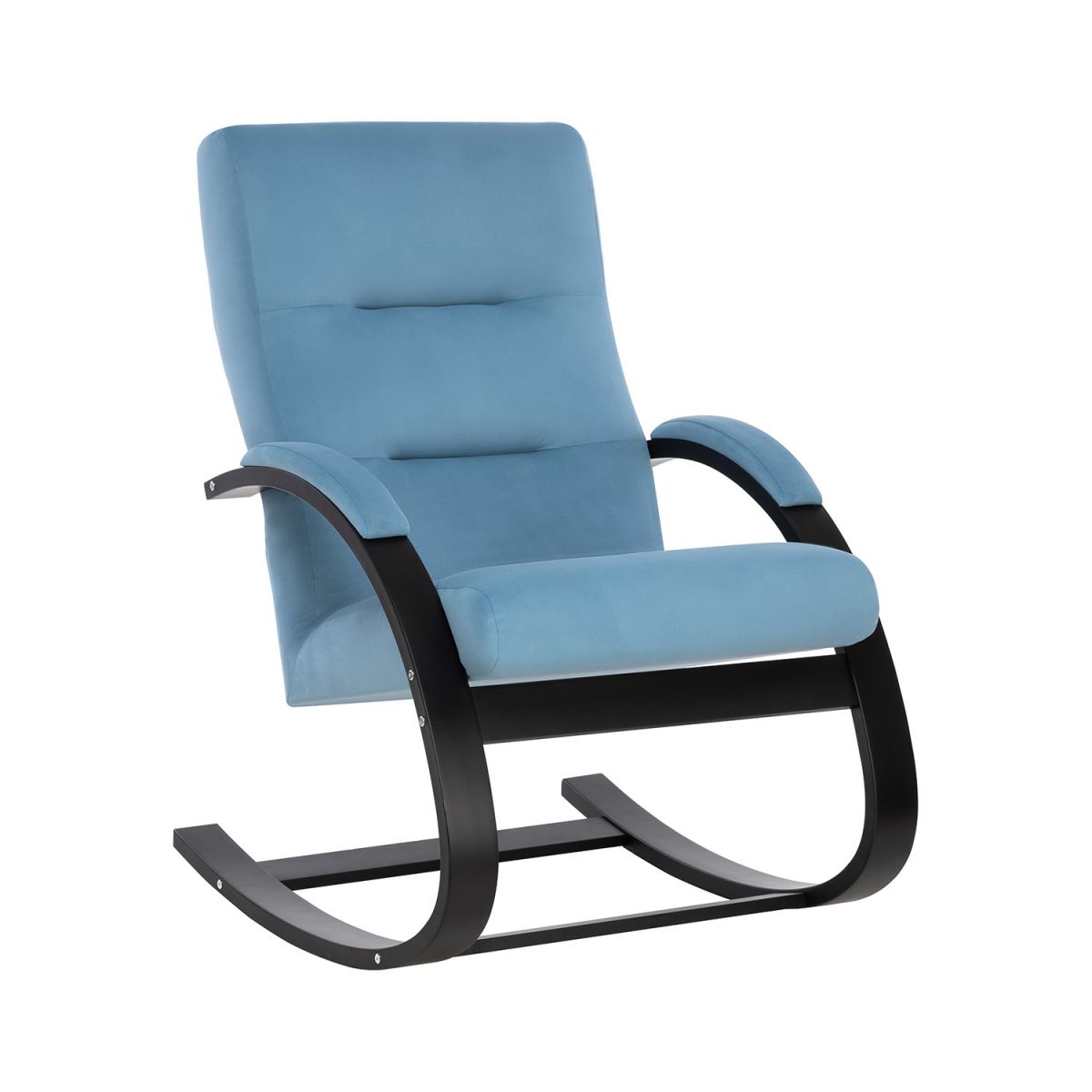 Кресло-качалка Leset Милано, Венге, V47 синий