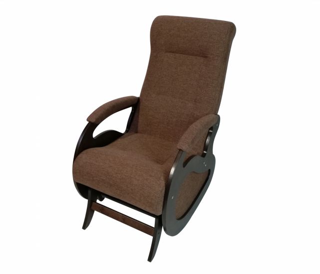 Кресло качалка Маятник-Темный орех-Темно-коричневый БИНГО 19