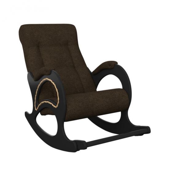 Кресло-качалка мод. 44 (Мальта-15-Венге) с лозой
