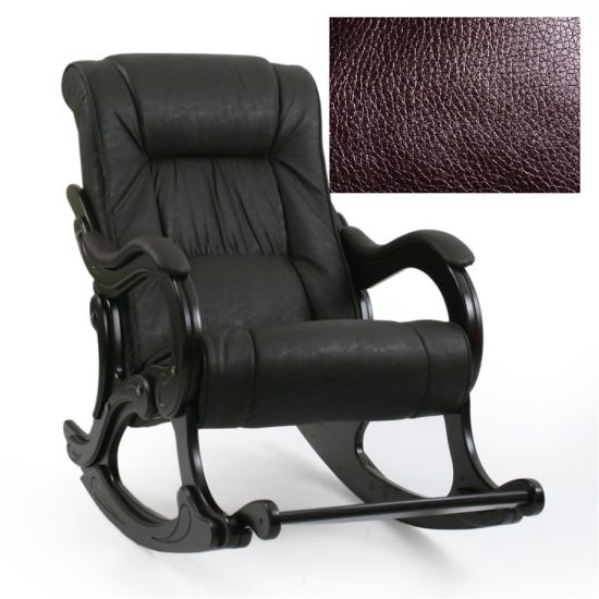 Кресло-качалка, мод. 77 "Лидер" (Or.Perlam-120-Венге)