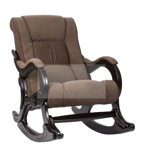 Кресло-качалка, мод. 77 "Лидер" (Verona Brown-Венге)