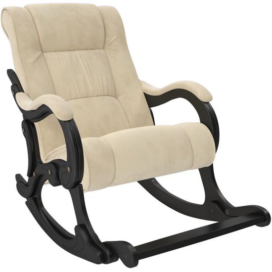 Кресло-качалка, мод. 77 (Verona Vanila-Венге)