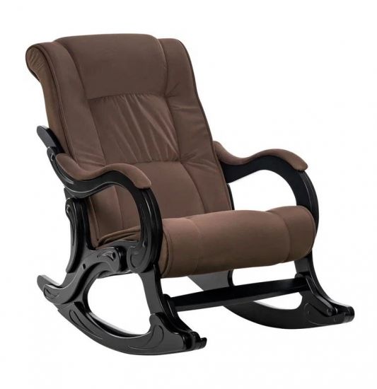 Кресло-качалка модель 77 | Венге | ткань V 23 |