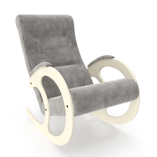 Кресло-качалка Модель №3 (Verona Light Grey-Дуб шампань)