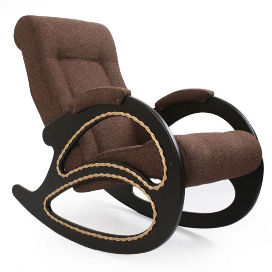 Кресло-качалка Комфорт ( мод.4-Мальта-15-Венге) Ткань