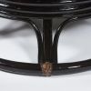 Кресло-качалка PAPASAN-ПАПАСАН w 23-01 B -с подушкой- 115х78х104 см, Antique brown (античный черно-к - 8