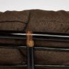 Кресло-качалка PAPASAN-ПАПАСАН w 23-01 B -с подушкой- 115х78х104 см, Antique brown (античный черно-к - 3
