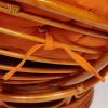 Кресло-качалка PAPASAN-ПАПАСАН w 23-01 B -с подушкой- 115х78х104 см, Cognac (коньяк), ткань Оранжевы - 13