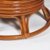 Кресло-качалка PAPASAN-ПАПАСАН w 23-01 B -с подушкой- 115х78х104 см, Cognac (коньяк), ткань Оранжевы - 3