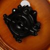 Кресло-качалка PAPASAN-ПАПАСАН w 23-01 B -с подушкой- 115х78х104 см, Cognac (коньяк), ткань Оранжевы - 7