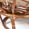 Кресло-качалка PAPASAN-ПАПАСАН w 23-01 B -с подушкой- 115х78х104 см, Pecan (орех), ткань Старт - 15