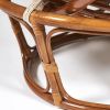 Кресло-качалка PAPASAN-ПАПАСАН w 23-01 B -с подушкой- 115х78х104 см, Pecan (орех), ткань Старт - 8