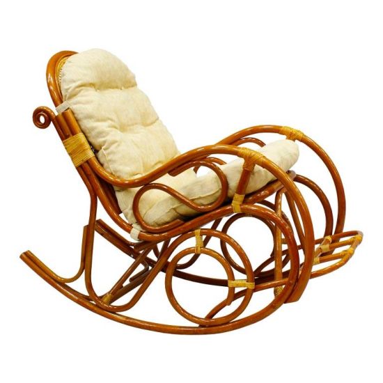Кресло-качалка с подножкой, 05-11 К (подушка шенилл)