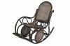 Кресло -качалка Сантьяго арт.CV-SB10 (1кор.+мягк.эл.) каркас коричневый, сиденье бежевое) - 15