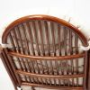 Кресло-качалка VIENNA (разборная) - без подушки - ротанг top quality, 58x133x102 см, Pecan (орех) - 11