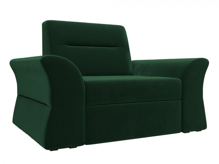 109323 Кресло Клайд | Велюр | Зеленый