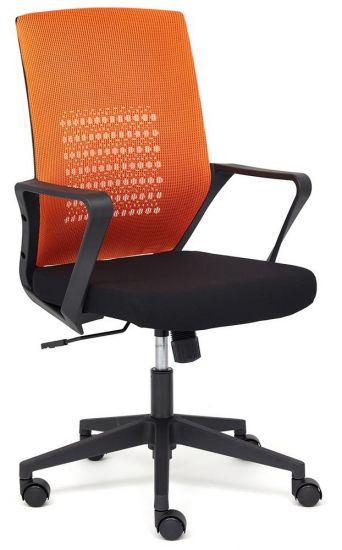 Кресло GALANT ткань, оранжевый-черный