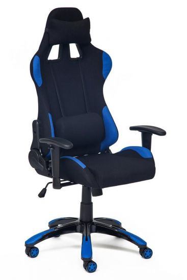 Кресло iGear ткань, черно-синий-black-navy