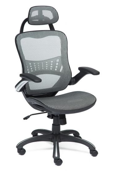 Кресло компьютерное Mesh-1 серый