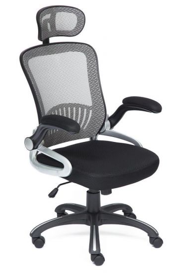 Кресло MESH-2 ткань, черный-серый