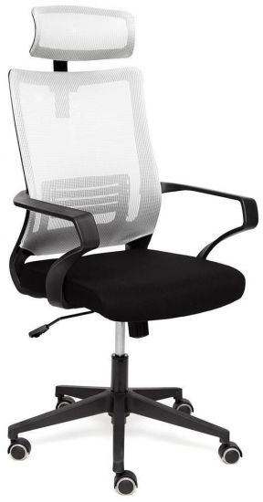 Кресло компьютерное Mesh-4HR черный-серый