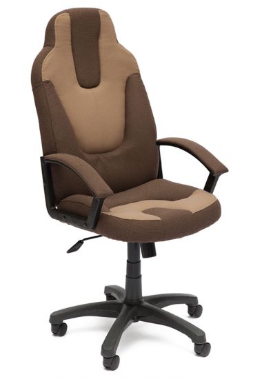 Кресло NEO (3) ткань, коричневый-бежевый, 26-13