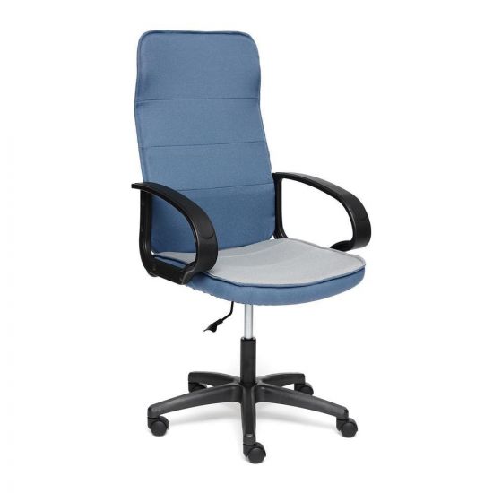Кресло WOKER ткань, синий-серый, С24- С27