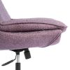 Кресло лаунж Cosmo велюр-букле, VT shape wood rose - 10