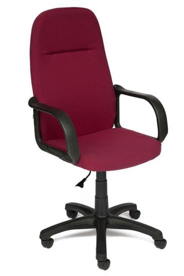 Кресло LEADER ткань, бордо, 2604