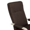 Кресло Leset Ален, Слоновая кость, Savana Plus Toffee (коричневый) - 5