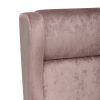 Кресло Leset Хилтон Crash LUX 6 (розовый), Венге - 5