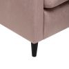 Кресло Leset Хилтон Crash LUX 6 (розовый), Венге - 7