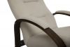 Кресло Leset Лион NEW, Орех текстура, Bingo 02 (бежевый) - 6
