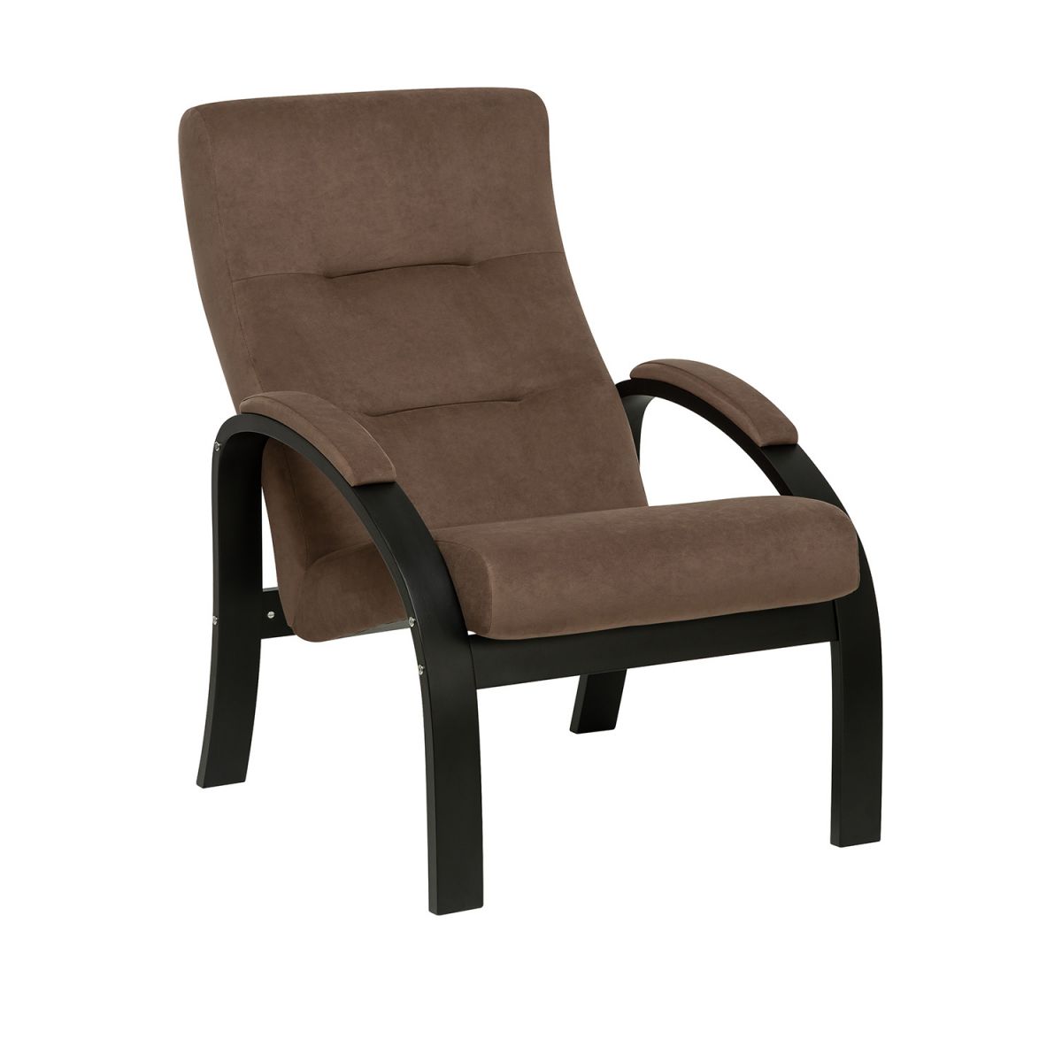 Кресло Leset Лион NEW, Венге, Bingo 07 (коричневый)