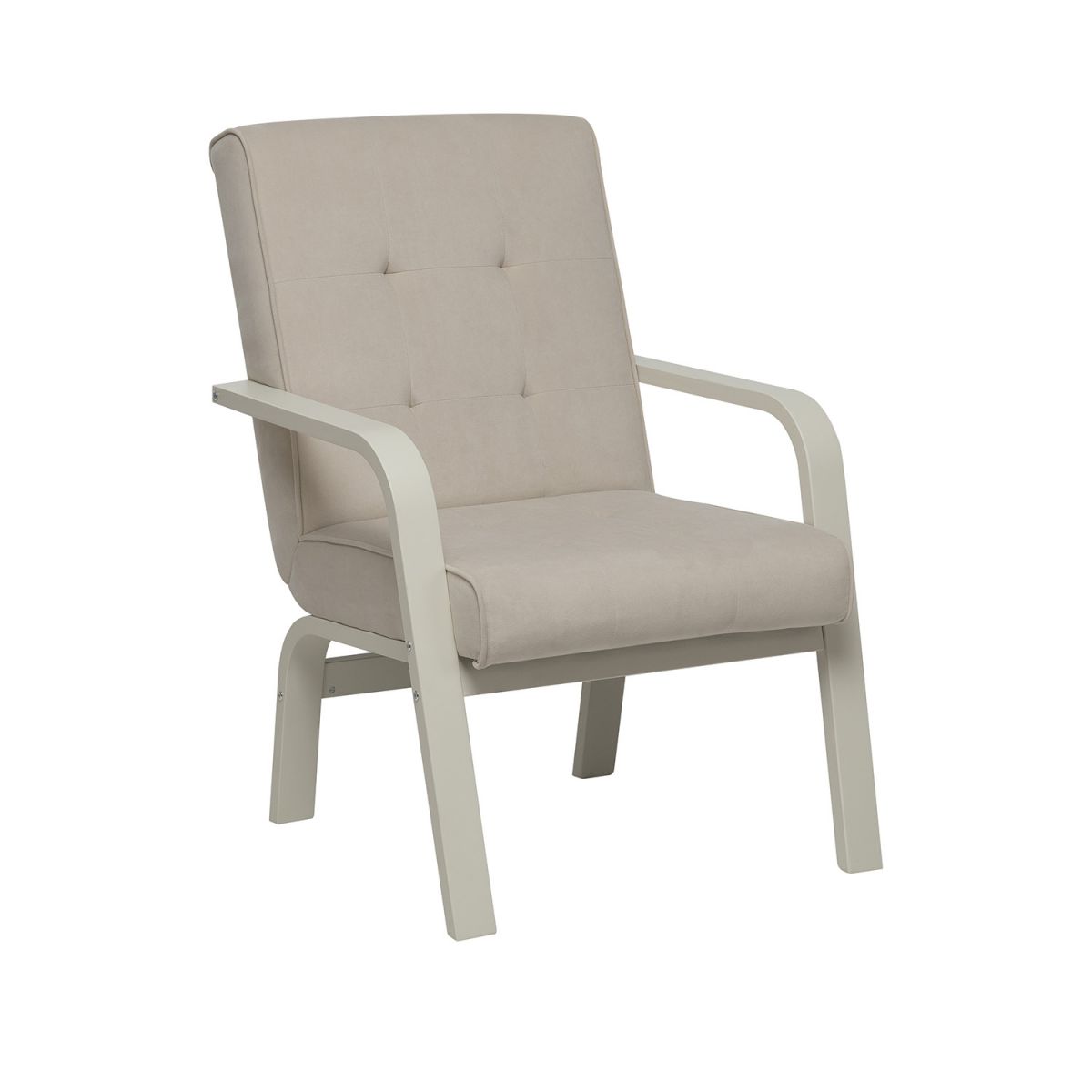 Кресло Leset Модена NEW, Слоновая кость, Bingo 02 (бежевый), кант Bingo 02 (бежевый)