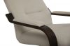 Кресло Leset Оскар NEW, Орех текстура, Bingo 02 (бежевый) - 6