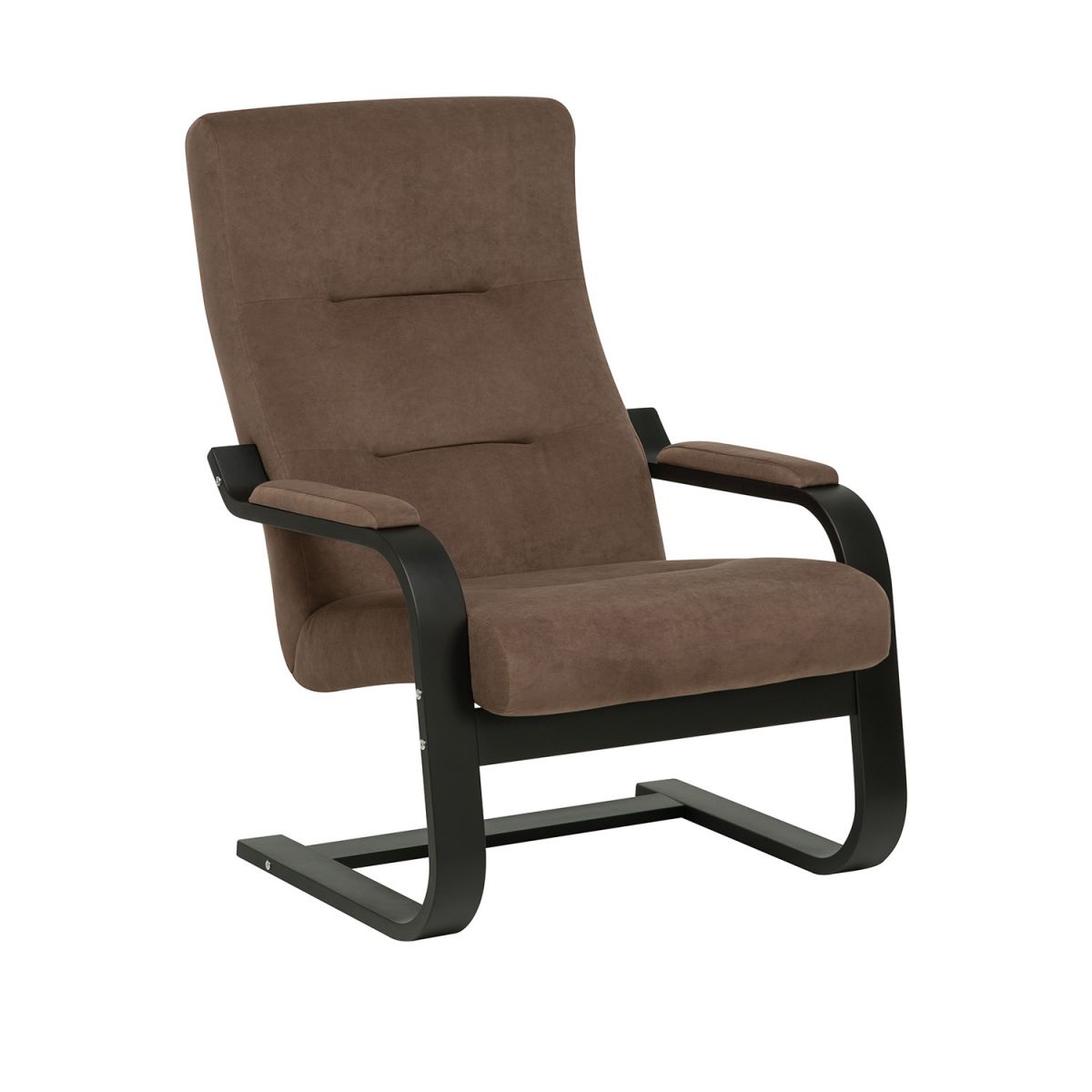 Кресло Leset Оскар NEW, Венге, Bingo 07 (коричневый)