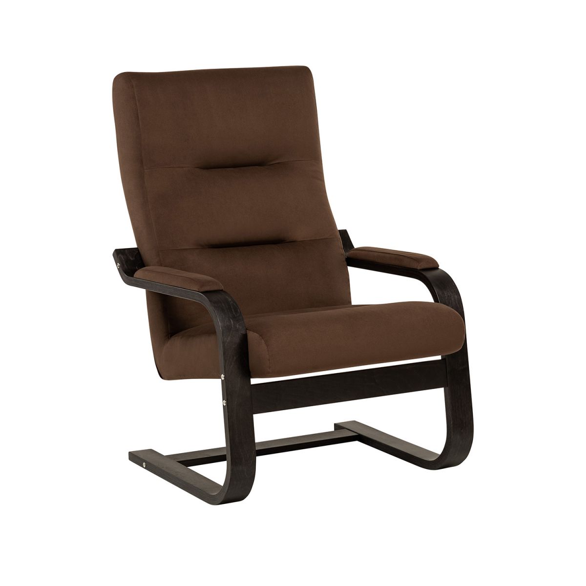 Кресло Leset Оскар, Венге текстура, V23 молочный шоколад