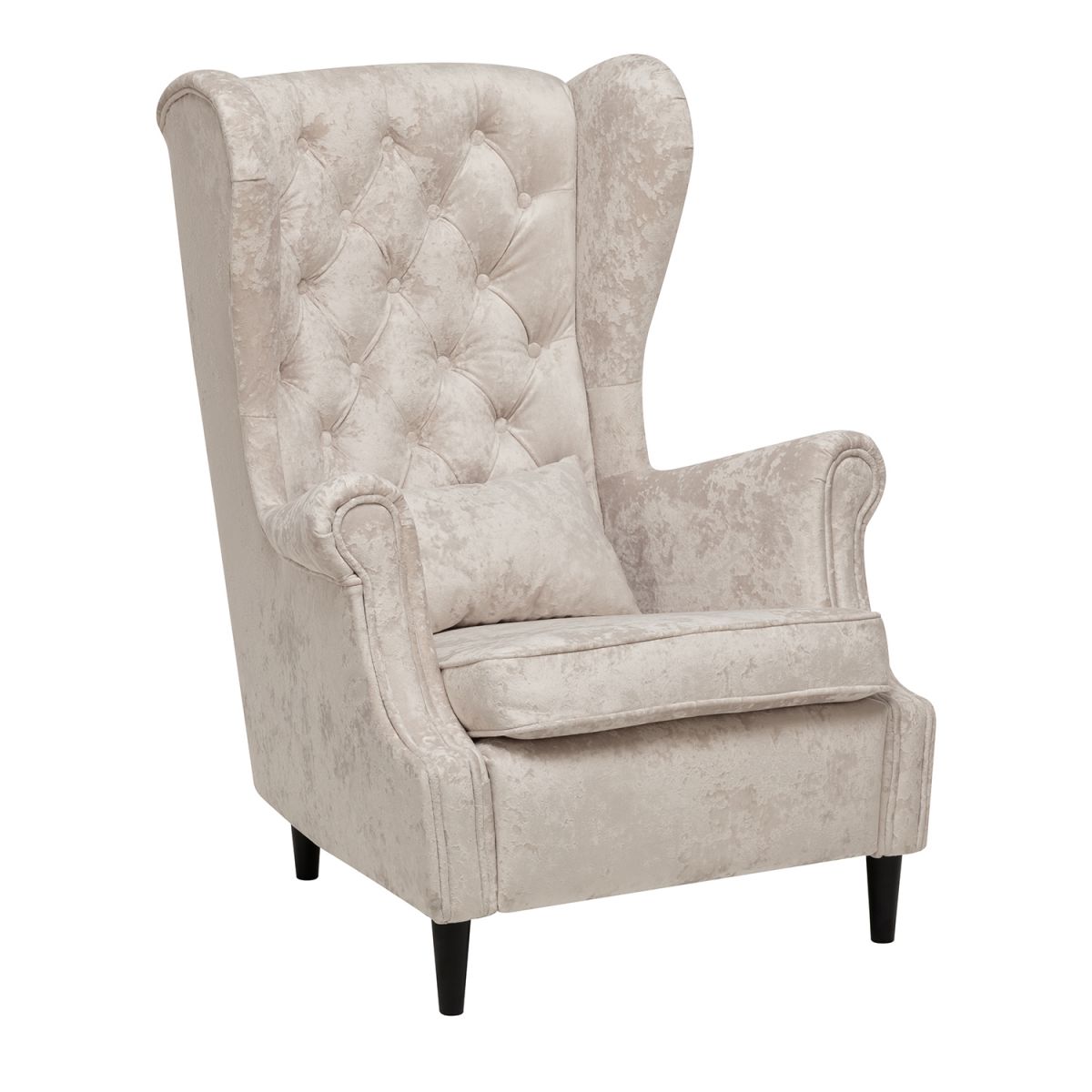 Кресло Leset Винтаж Crash LUX 3 (бежевый), Венге