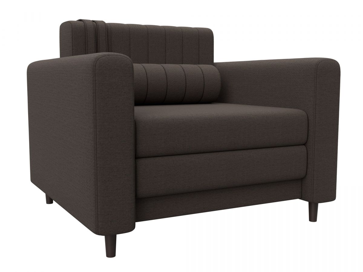 132543 Кресло Лига-070 | рогожка | амур 05 коричневый