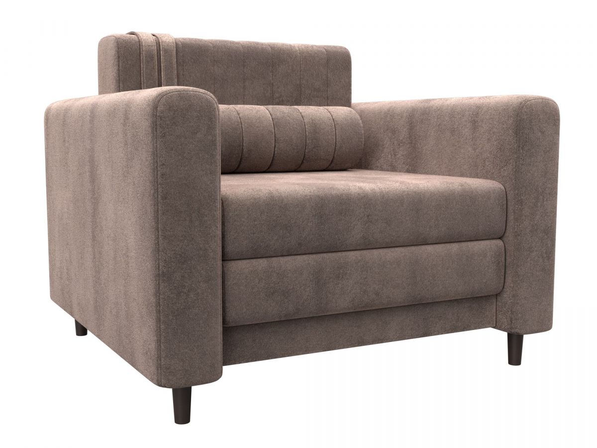 132552 Кресло Лига-070 | велюр | tower 05 бежевый