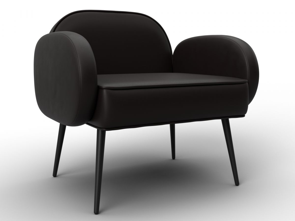 132433 Кресло Лига-086 | экокожа | экокожа grifon 12 коричневый