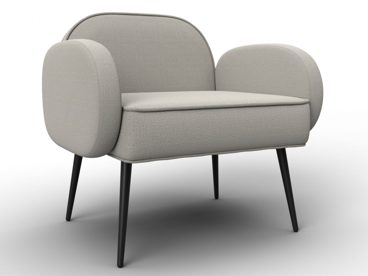 132427 Кресло Лига-086 | рогожка | рогожка амур 02 бежевый