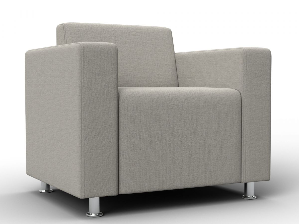 134967 Кресло Лига-093 ВН | рогожка | амур 02 бежевый