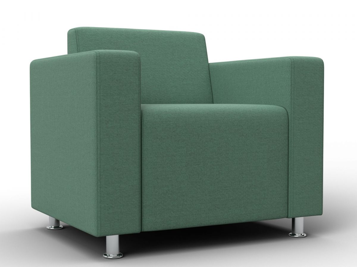 134971 Кресло Лига-093 ВН | рогожка | амур 11 зеленый