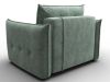 136989 Кресло Лига-100 НПБ | велюр | brut 08 зеленый - 5