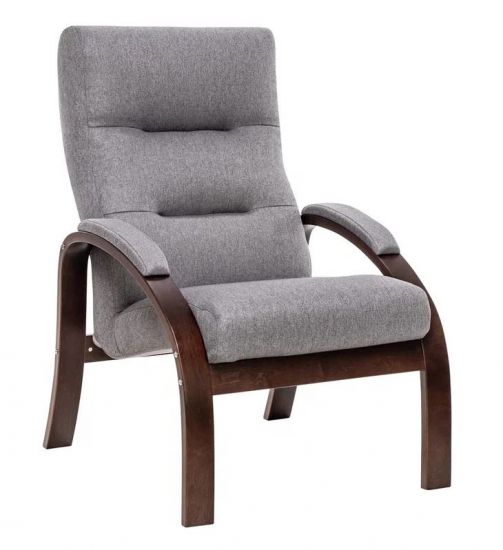 Кресло Лион | Орех текстура | ткань Малмо 90 |
