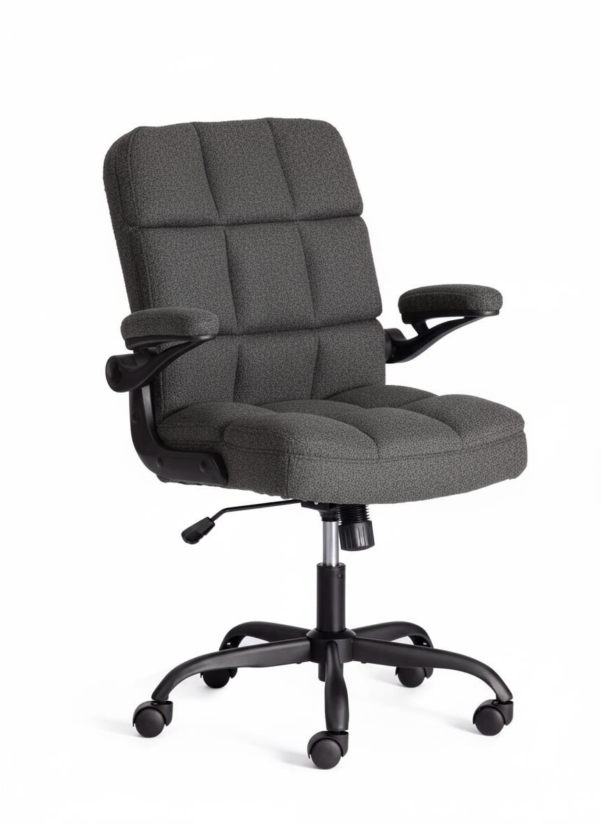 Кресло Lugano ткань teddy, серый