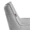 Кресло Lutz-Луц опора 360, велюр-букле, VT shape silver - 9